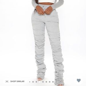 Fashion Nova Stacked Pants